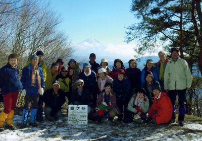 2010年1月16日（土）蛾ケ岳―大畠山